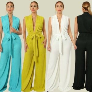 White Melina Jumpsuit